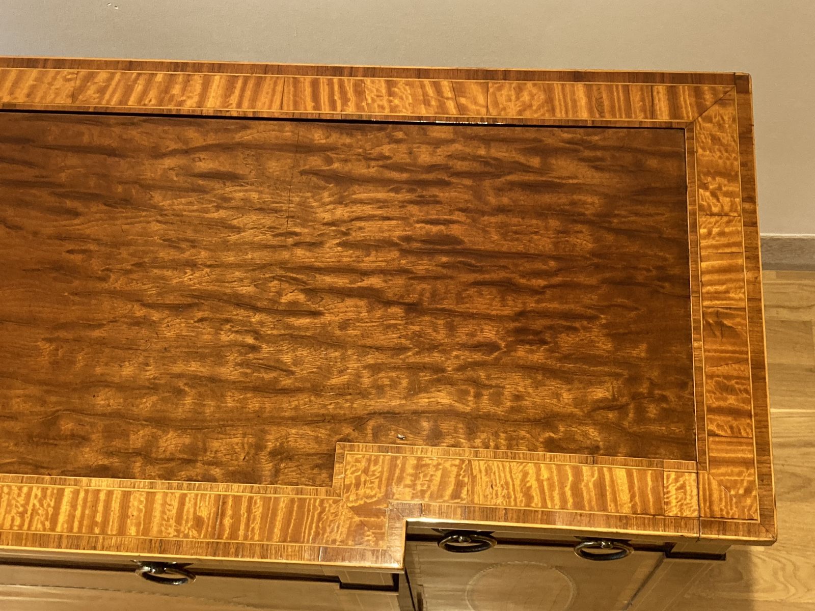 photo furniture George III Breakfront Side Cabinet, Circa 1790