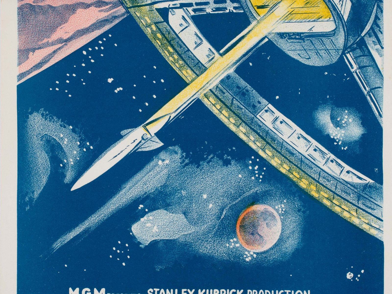 2001 A Space Odyssey 1968 Australian Daybill Film Poster photo Art