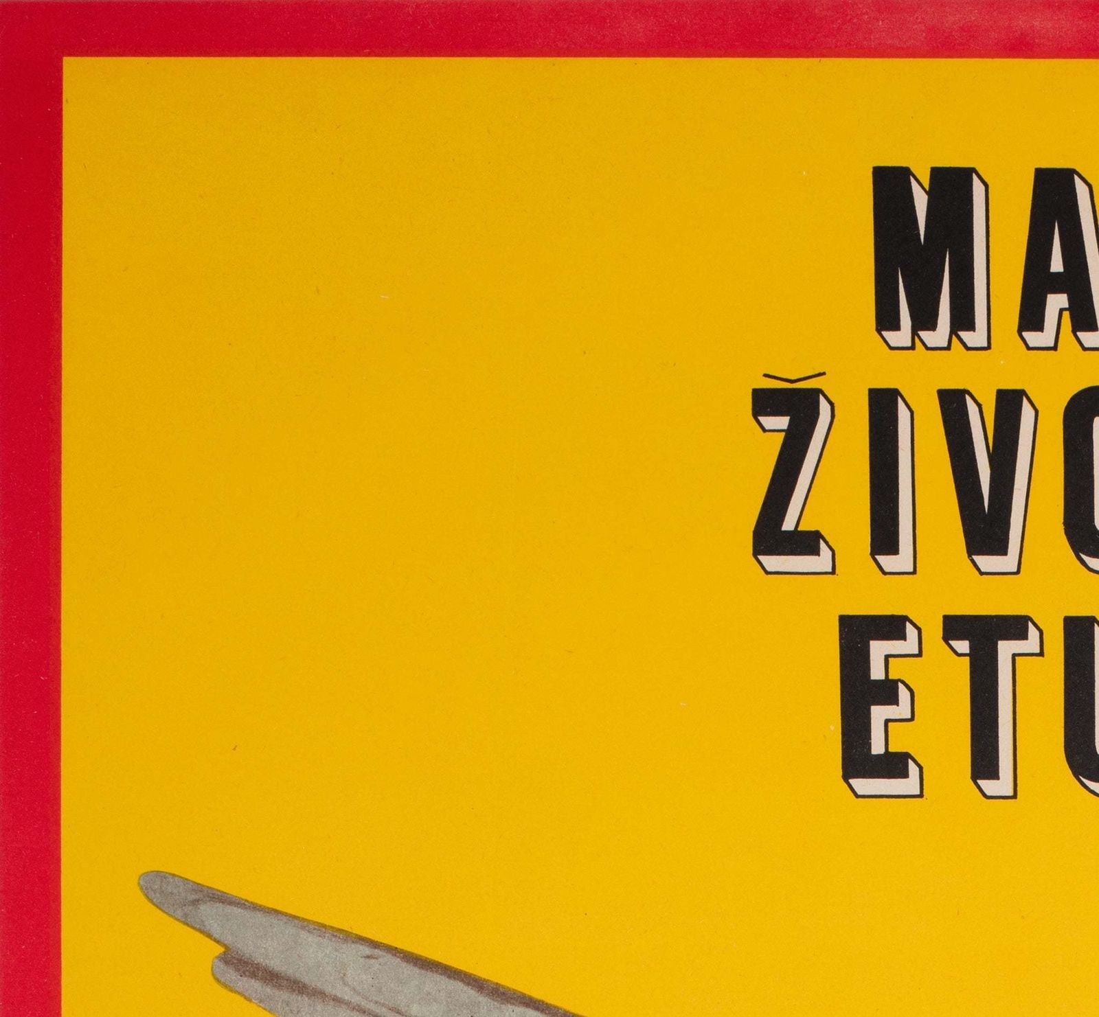 Five Easy Pieces 1973 Czech A1 Film Poster, Machalek photo for sale