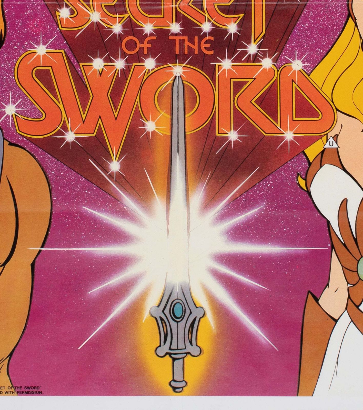 He Man & She Ra The Secret Of The Sword 1985 Uk Quad Film Poster photo buy