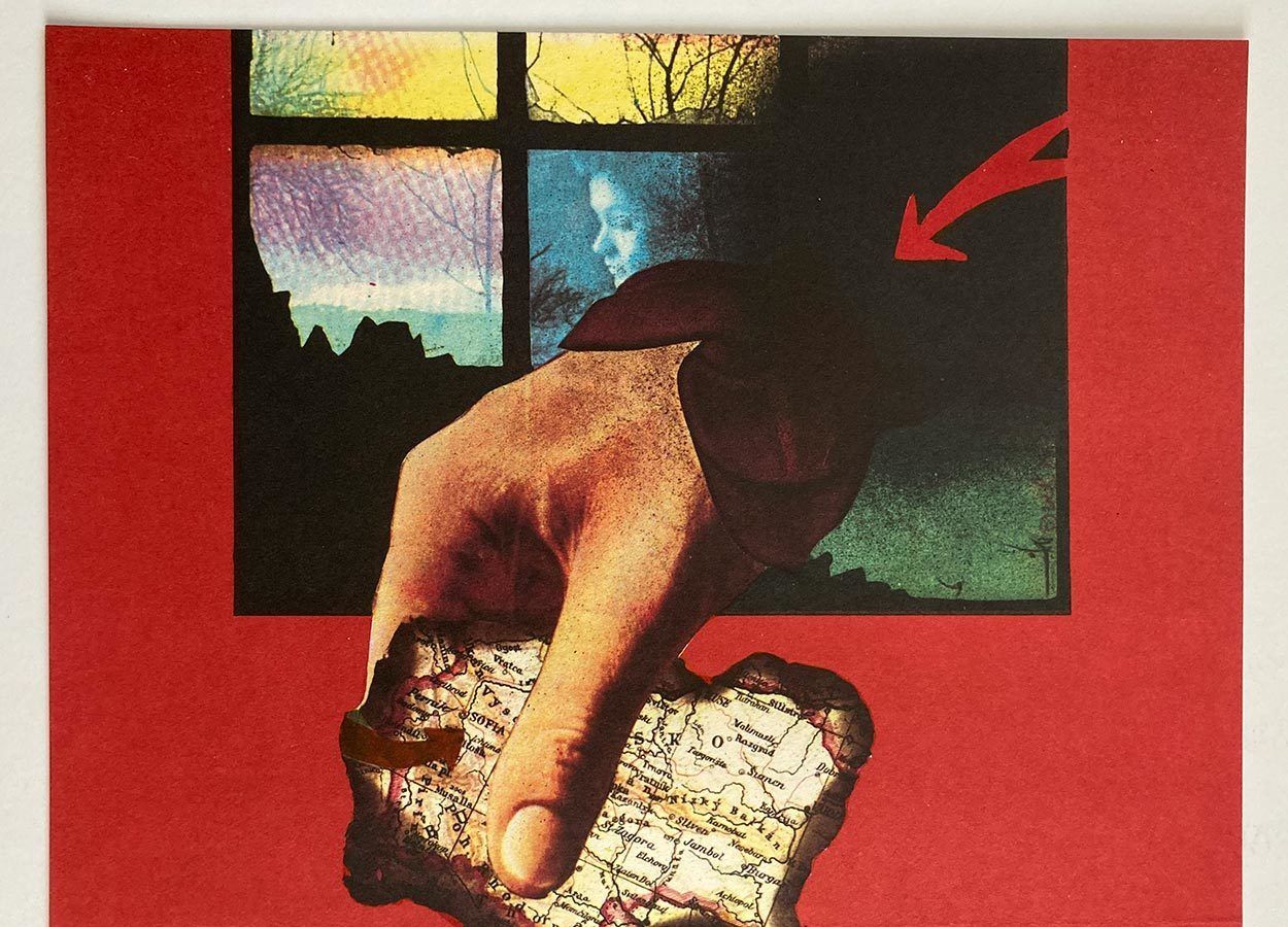 Original Film Poster, Dawn Over The Drava, Petr Vápeník, 1974, Genuine Czech Vintage Print photo furniture