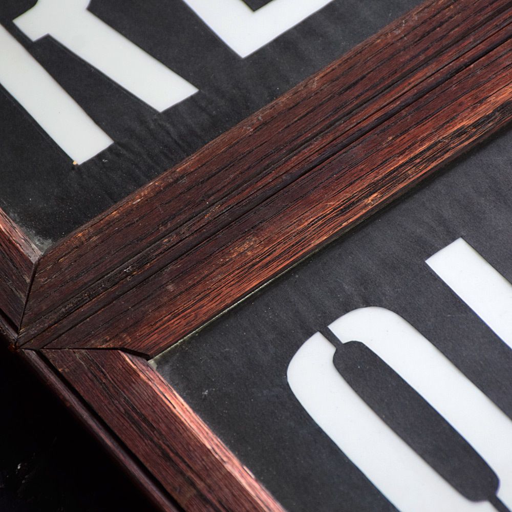 Milk Glass Signs photo vintage