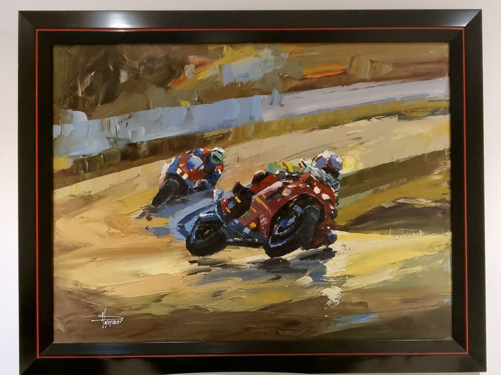 Original Oil Painting By Italian Artist Antonio Palmieri