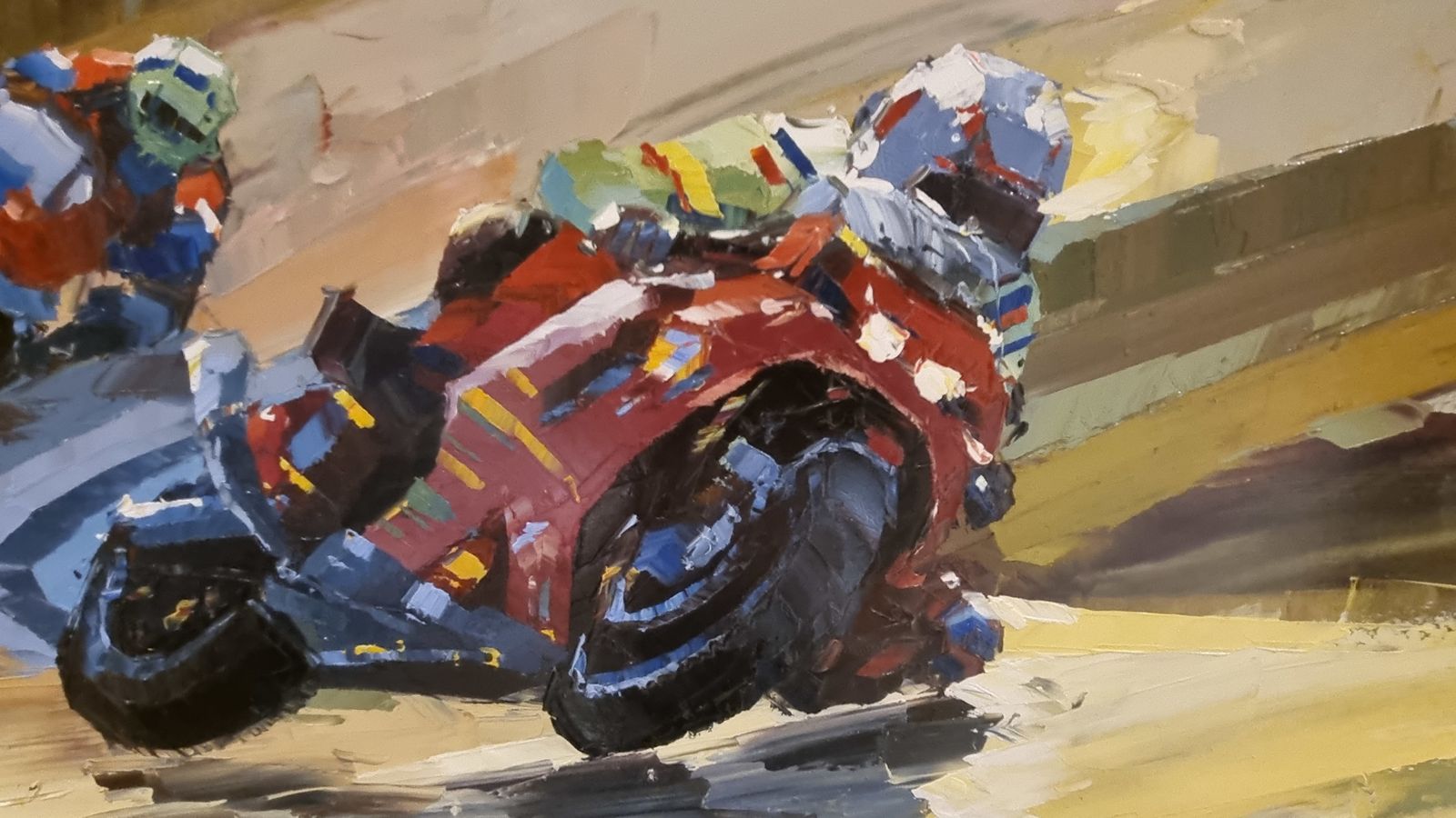 Original Oil Painting By Italian Artist Antonio Palmieri photo 1700.0