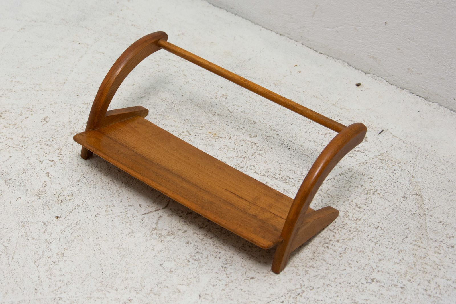 Mid Century Wall Shelf By Krásná Jizba, Czechoslovakia 1960's photo for sale
