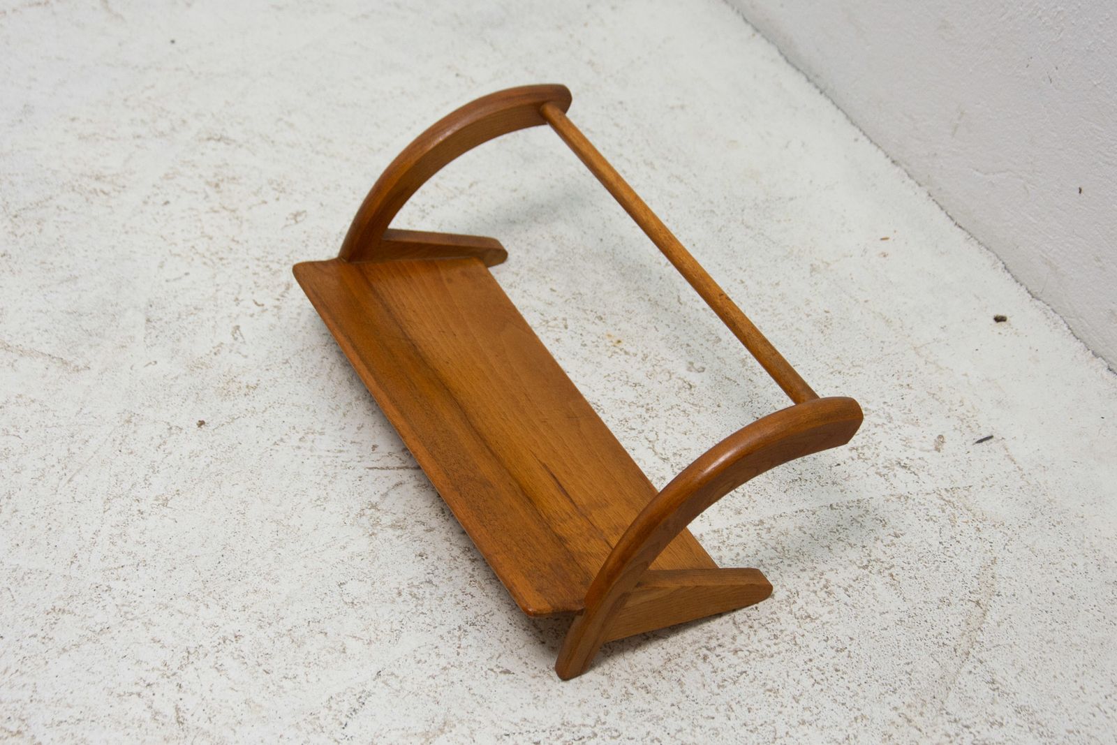 Mid Century Wall Shelf By Krásná Jizba, Czechoslovakia 1960's photo vinterior