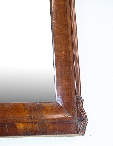 Mirror Made In Mahogany With Carvings, Denmark, 1880 photo buy