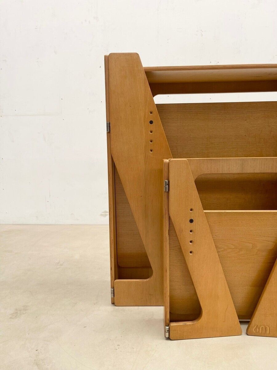 photo furniture Mid Century Modern Foldable Wooden "6m" Desk & Chair Set