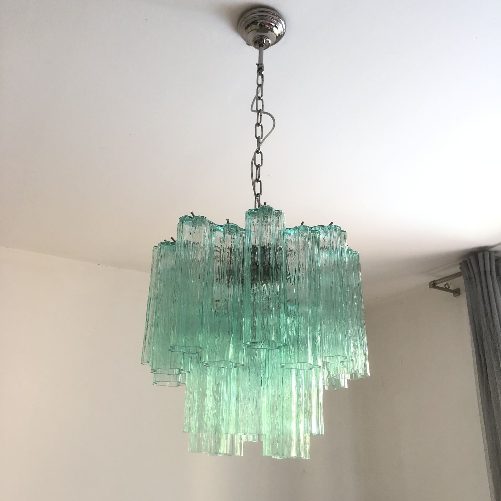 Impressive Murano Glass Sputnik Chandelier Like Mazzega Zuccheri Venini Barovier Style photo 1798.0124