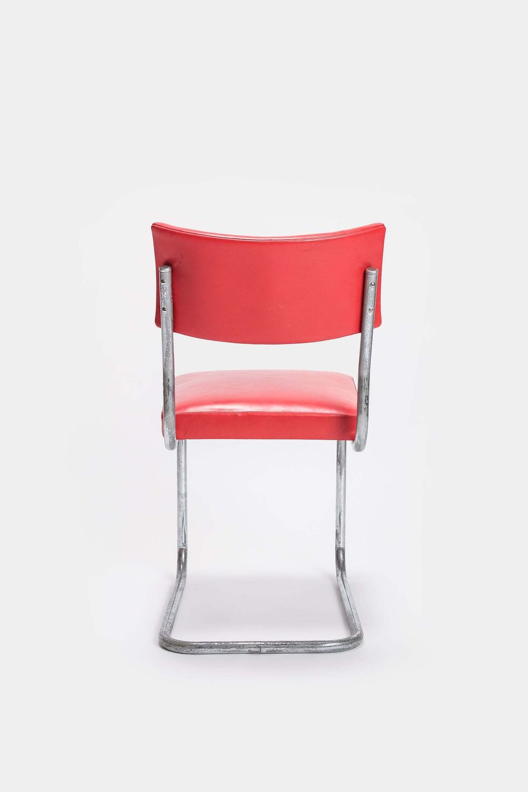 Attr. Mart Stam Bauhaus Steel Tube Chair, 20s photo vinterior