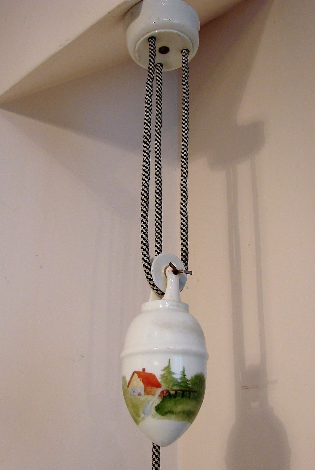 Hanglamp met contragewicht, jaren 1930 photo buy