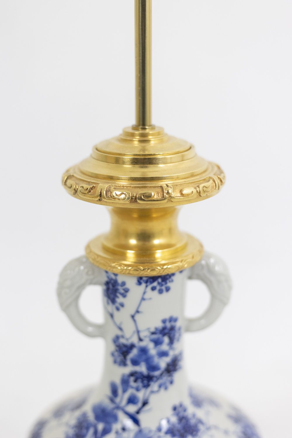 Lamp In Japanese Porcelain And Gilt Bronze, Circa 1880 photo buy