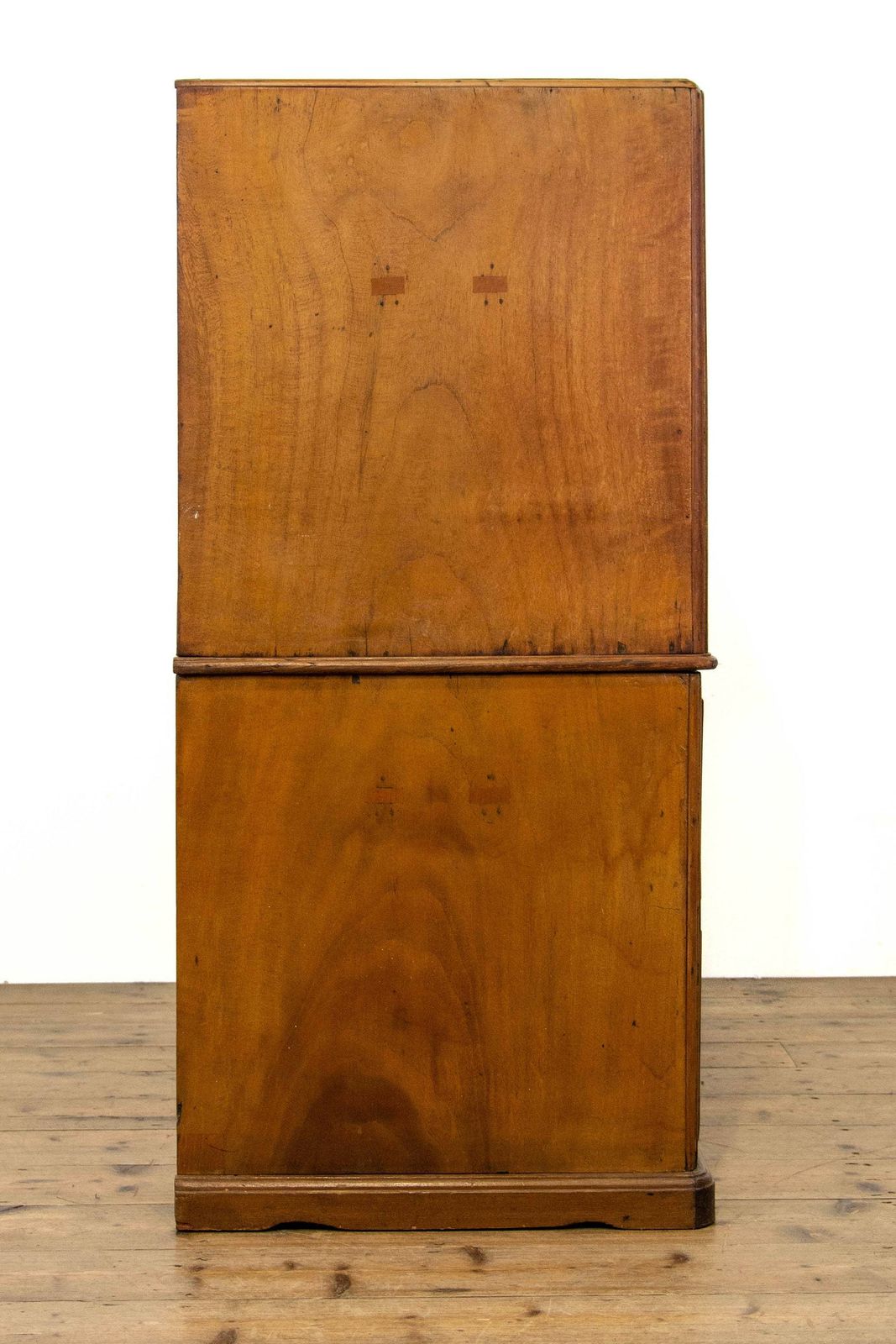 Antique Camphor Wood Secretaire Chest photo vintage