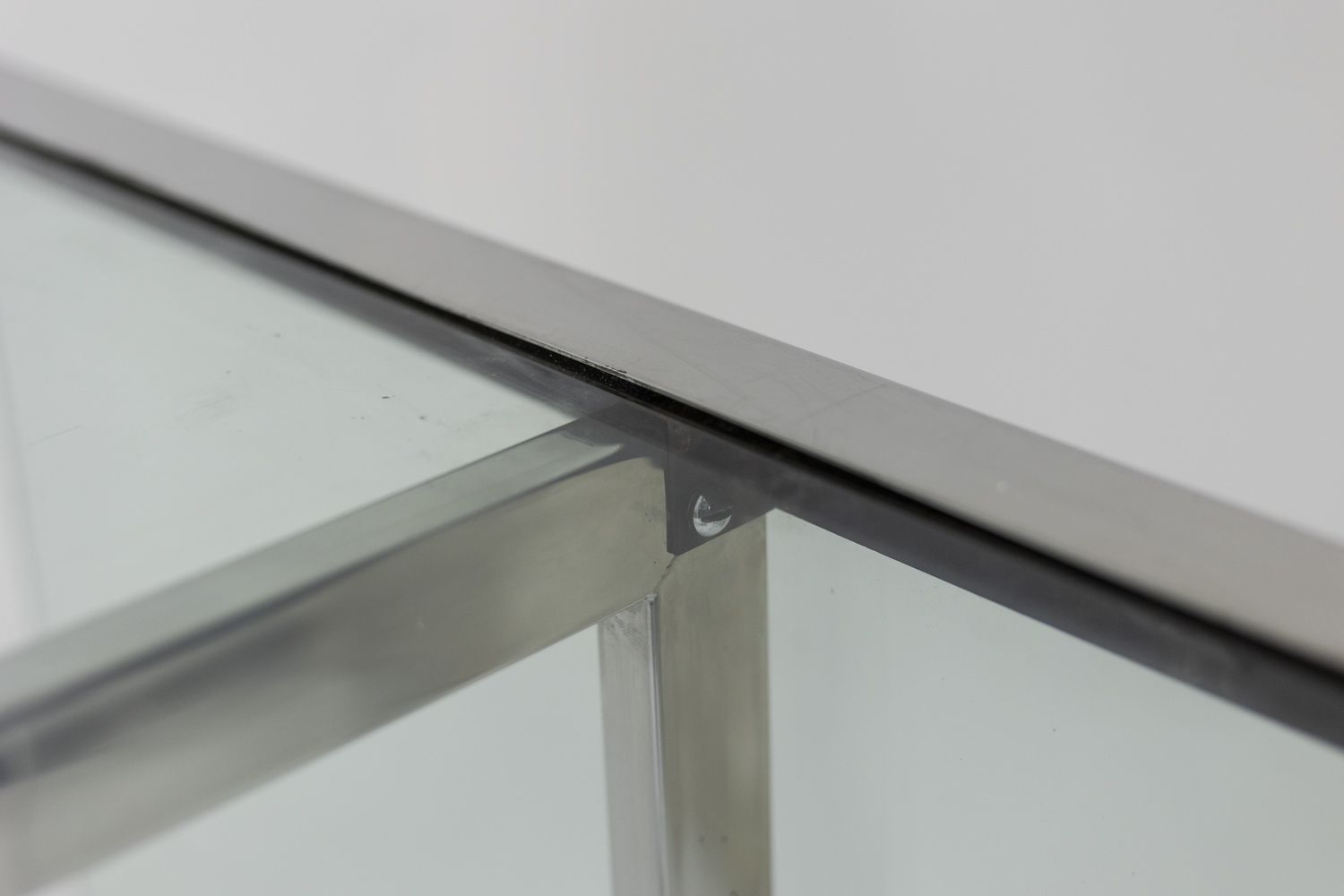 Gallotti&Radice, Desk In Glass, 1970s photo vinterior