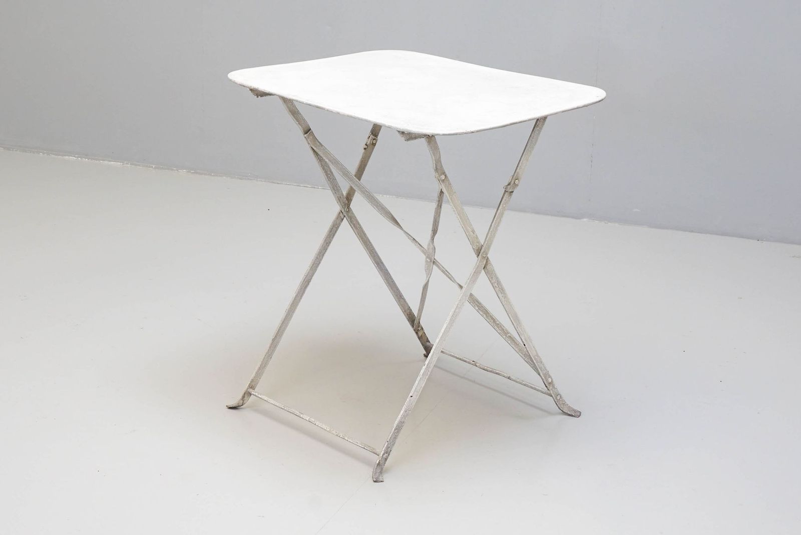Folding Garden Table, 1930s, Steel photo for sale