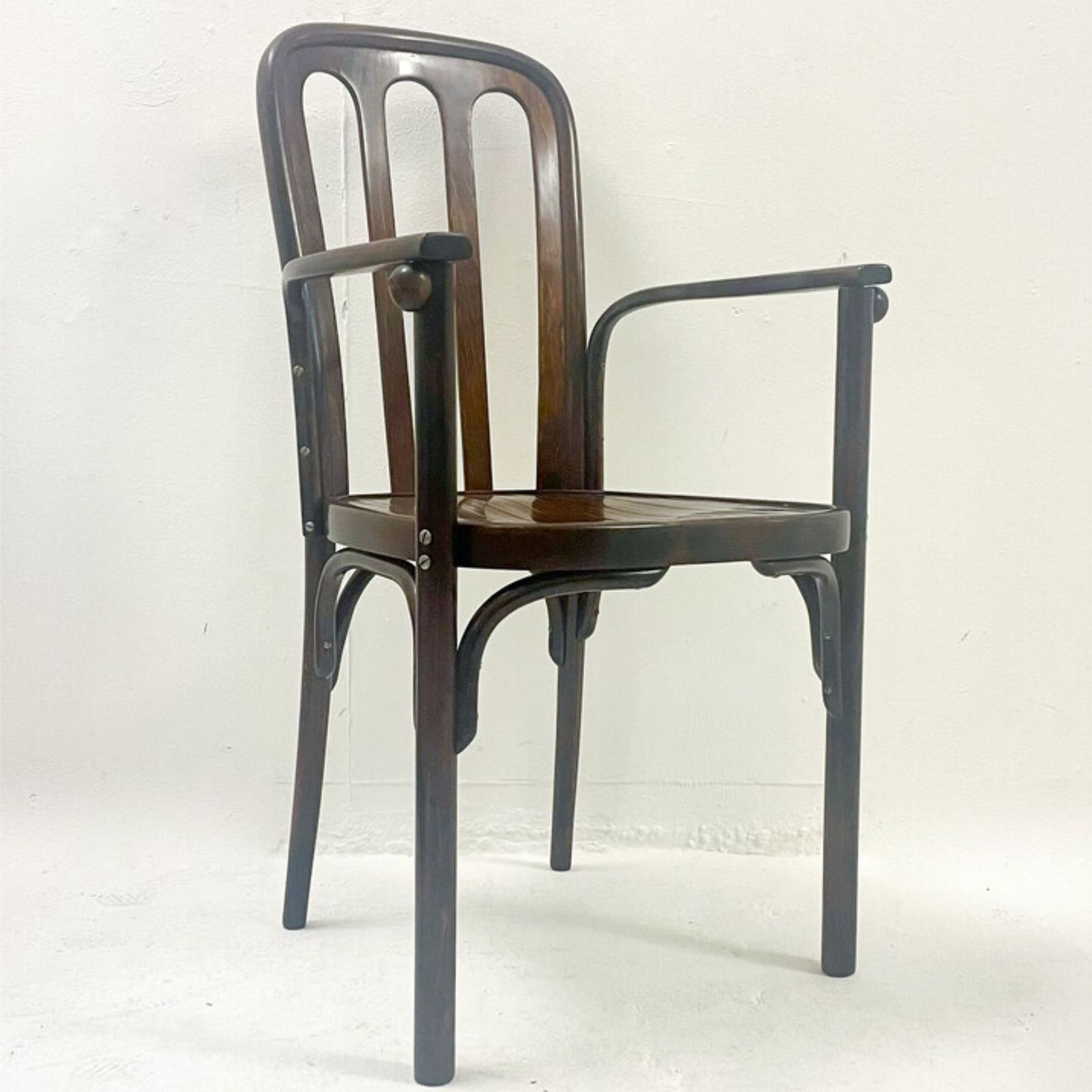 Early Mid Century Armchair By Josef Hoffmann For J&J Kohn