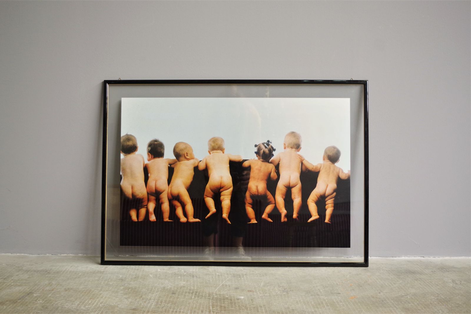 Colorful "Risque" Children's Print photo for sale