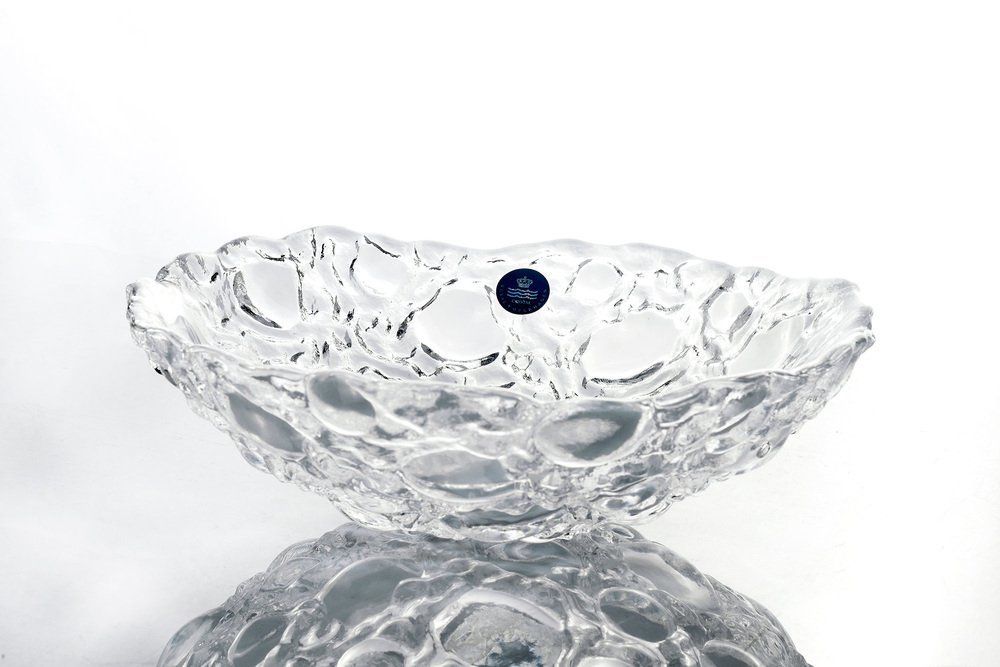 Crystal Centerpiece  By Per Lutken For Royal Copenhagen, Denmark