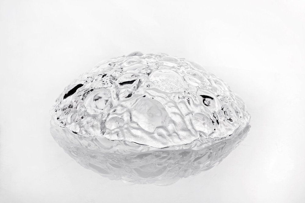 Crystal Centerpiece  By Per Lutken For Royal Copenhagen, Denmark photo Home Decor