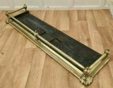 Large Elegant Victorian Brass Fender photo Home Fixtures