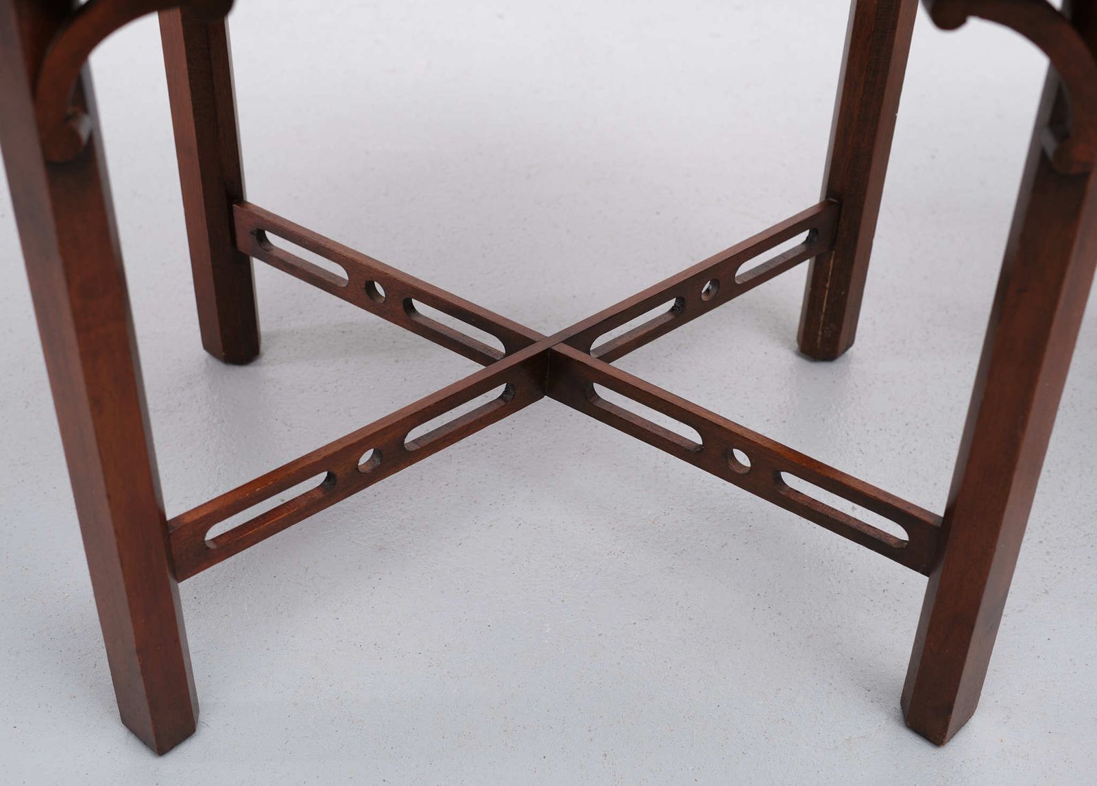 Bevan Funnell Mahogany Side Tables Georgian Revival England, 1960s photo Furniture