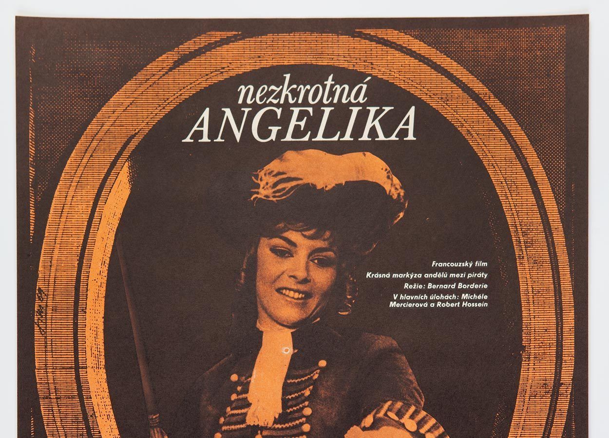 Movie Poster, Untamable Angelique, Jaroslav Fišer, 1969 photo furniture