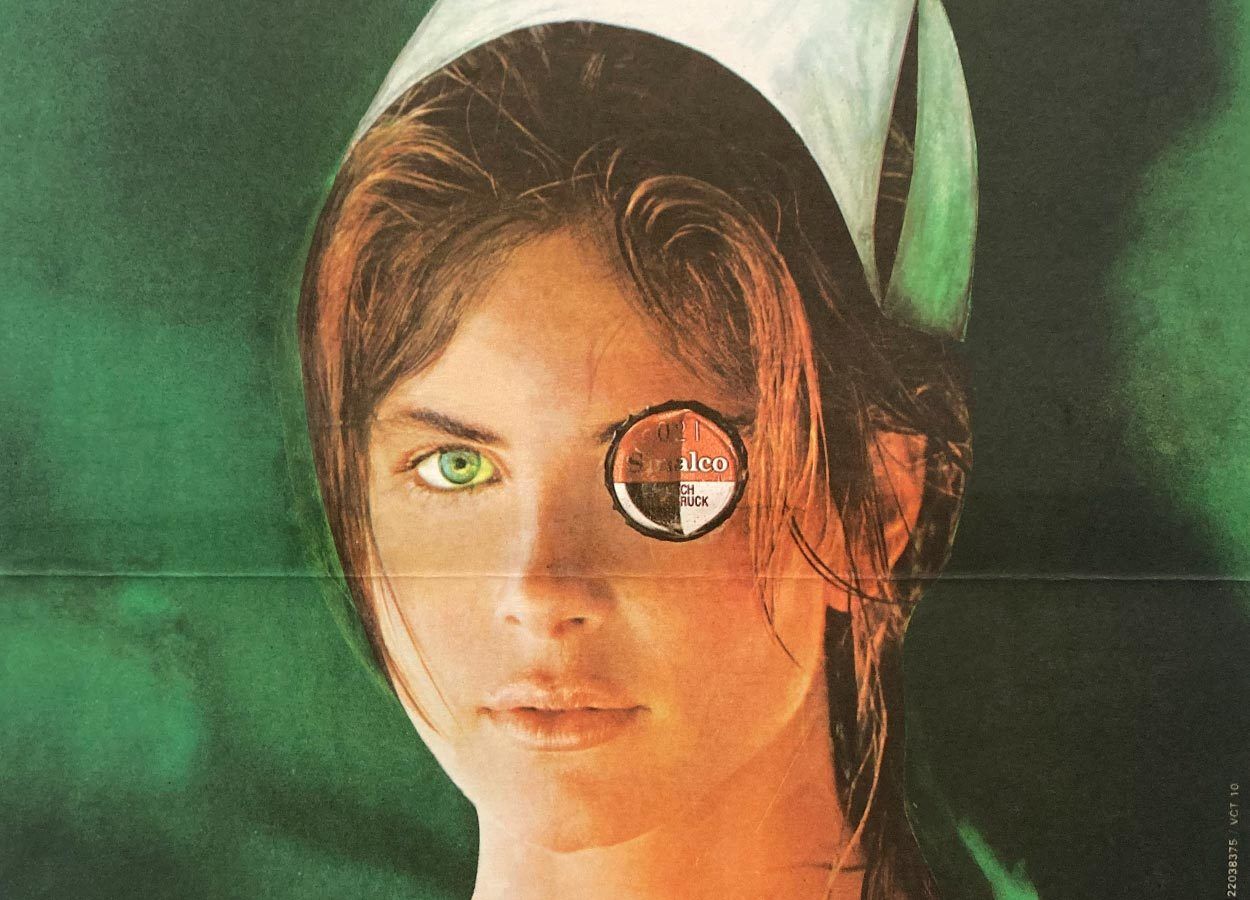 Original Film Poster, Last Party, Olga Poláčková Vyleťalová, 1984, Genuine Czech Vintage Print photo furniture