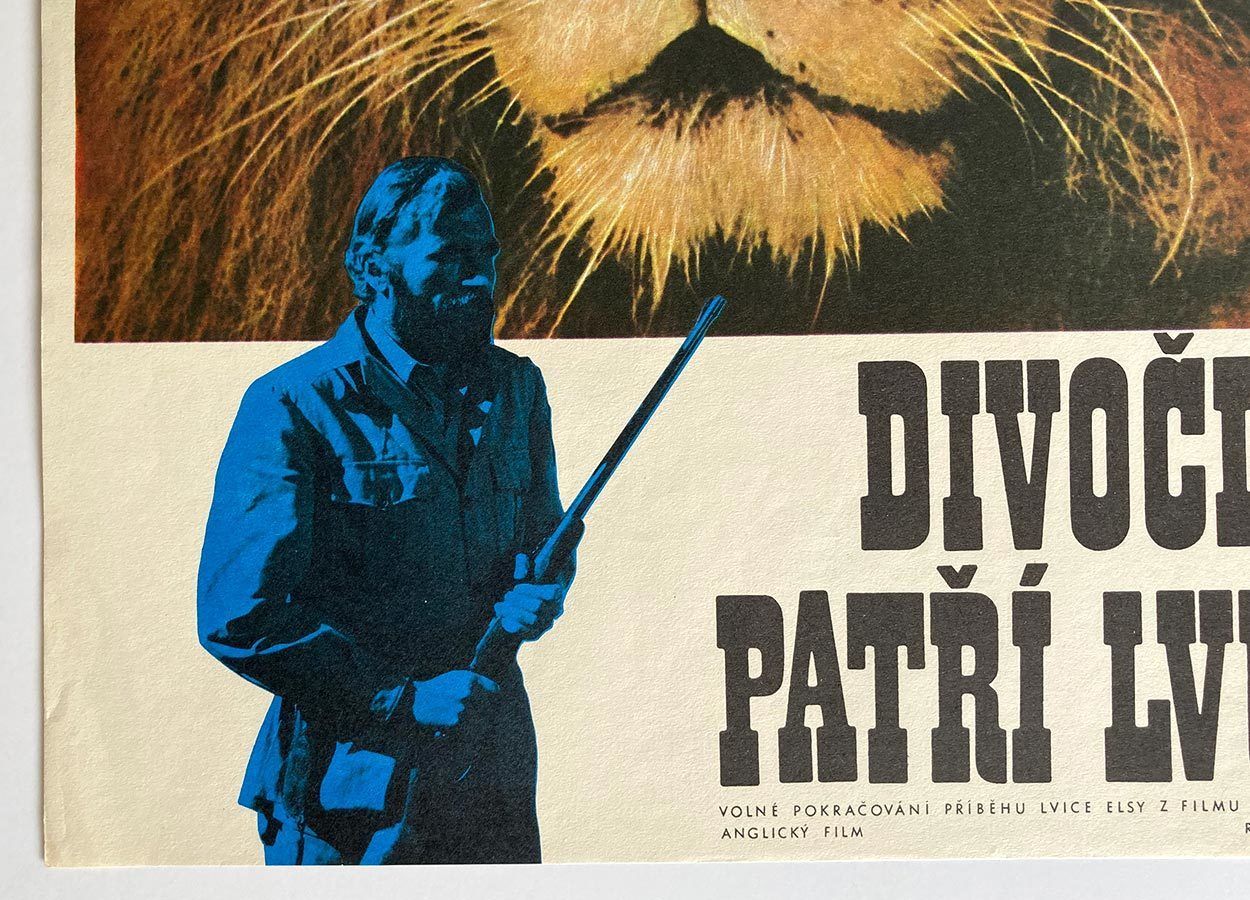 Movie Poster, Living Free, Zdeněk Virt, 1973 photo Art