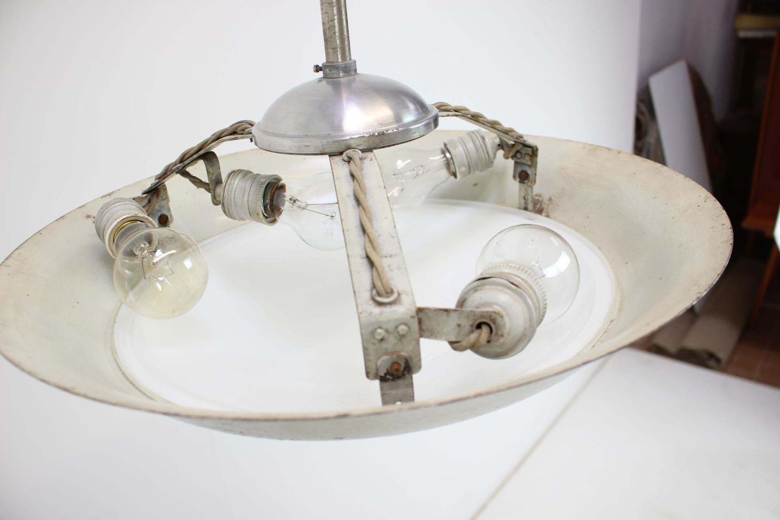 Art Deco Chandelier By Franta Anyz, 1930s photo vintage