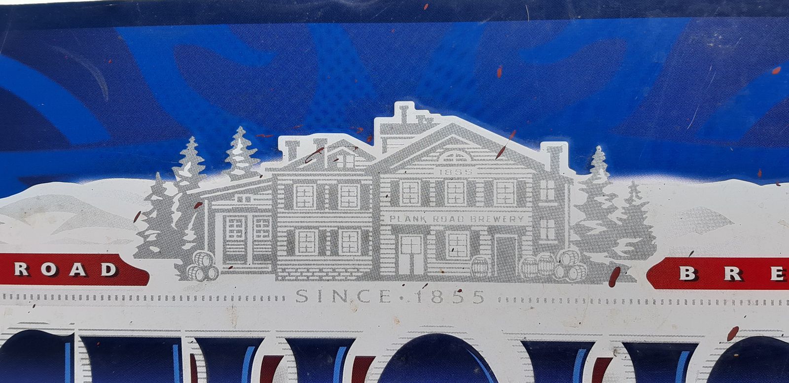American Tole Advertising Plate Icehouse Milwaukee photo 235.6