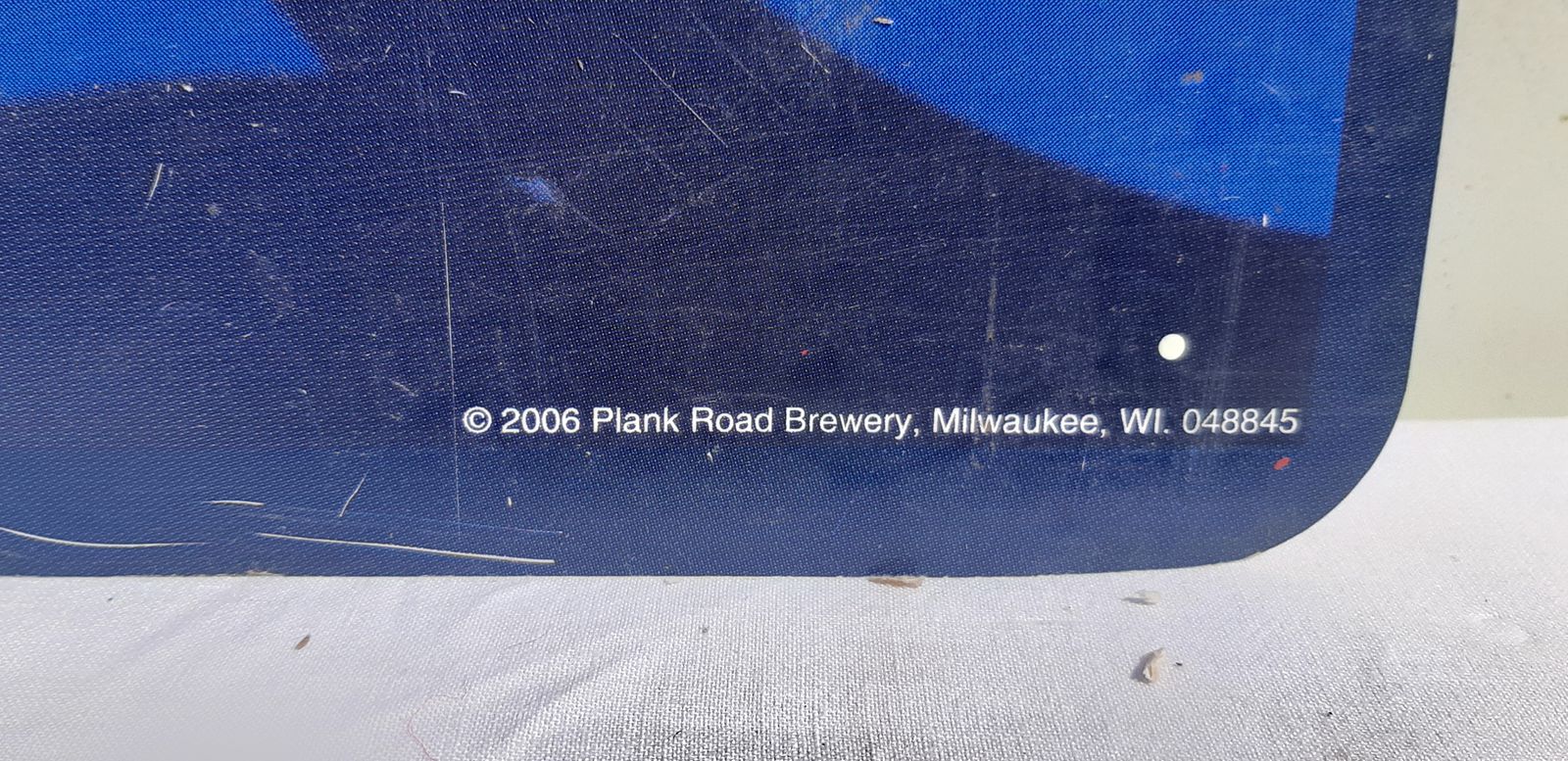photo vinterior American Tole Advertising Plate Icehouse Milwaukee