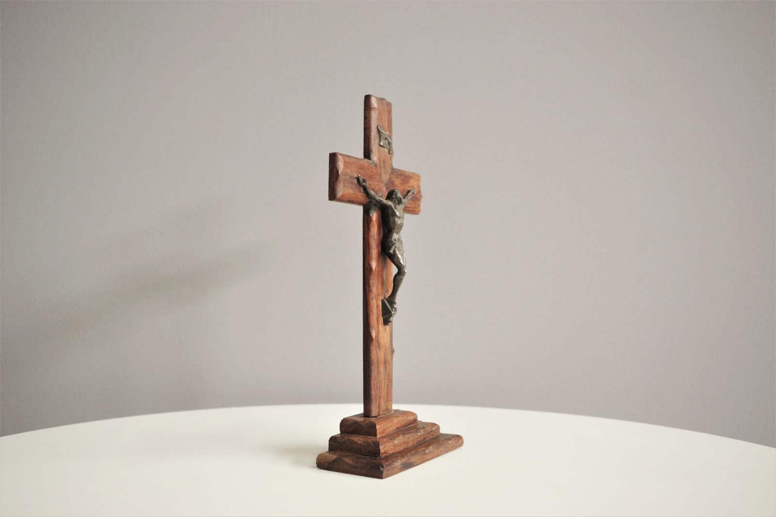 Cross In Wood And Iron From The 1970s photo furniture