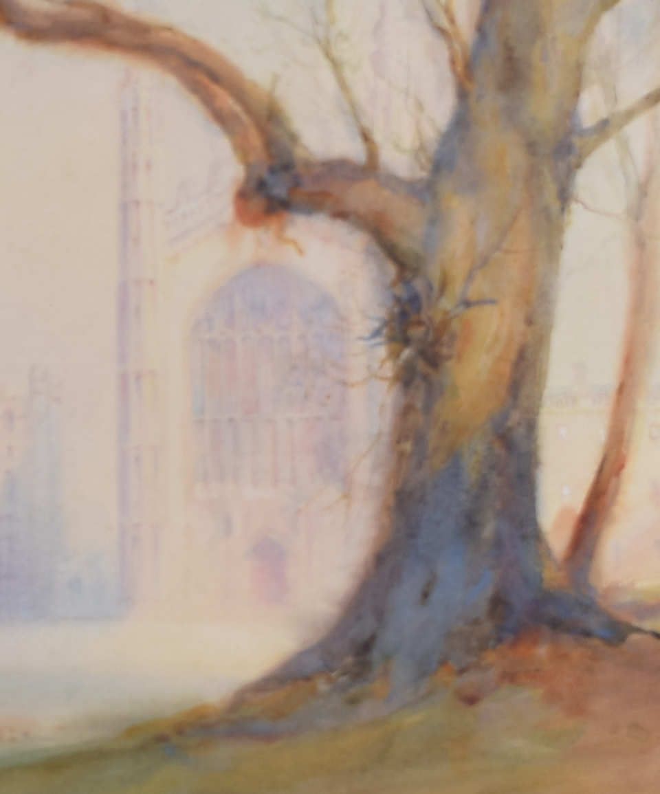 Charles March Gere: King’s College And Clare College Cambridge photo for sale