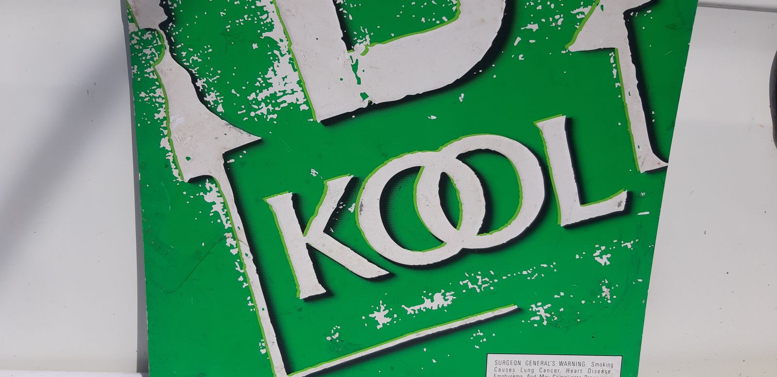 American Advertising Plate In Tole B Kool photo 171.12