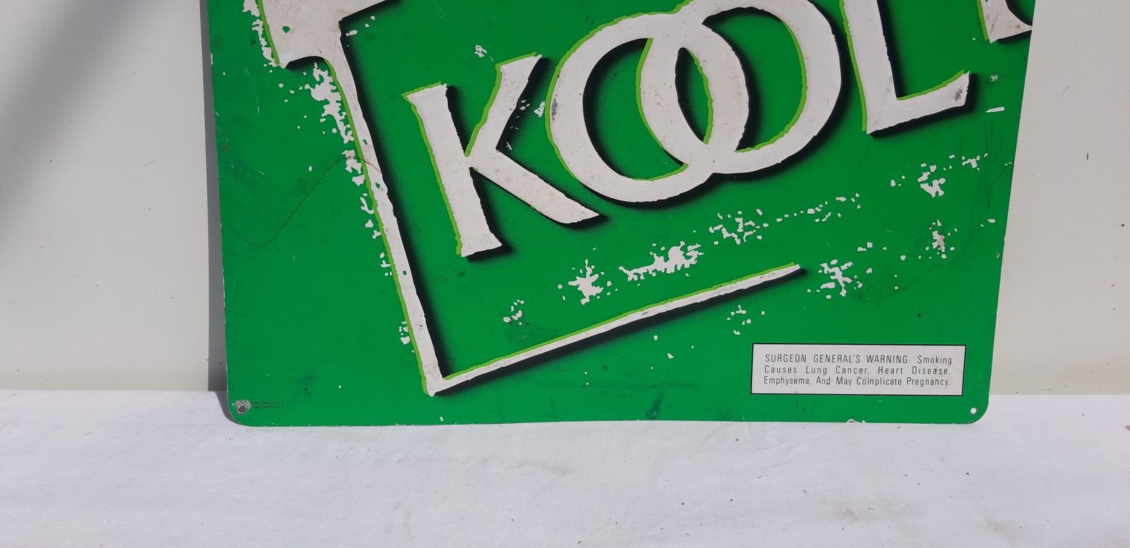 American Advertising Plate In Tole B Kool photo buy