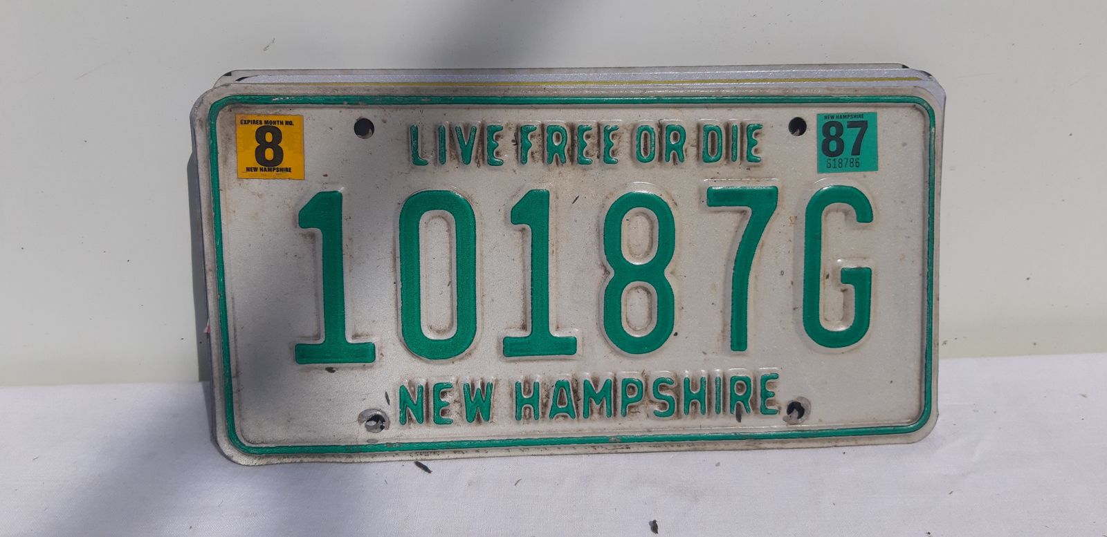 8 American License Plates In Tole photo buy