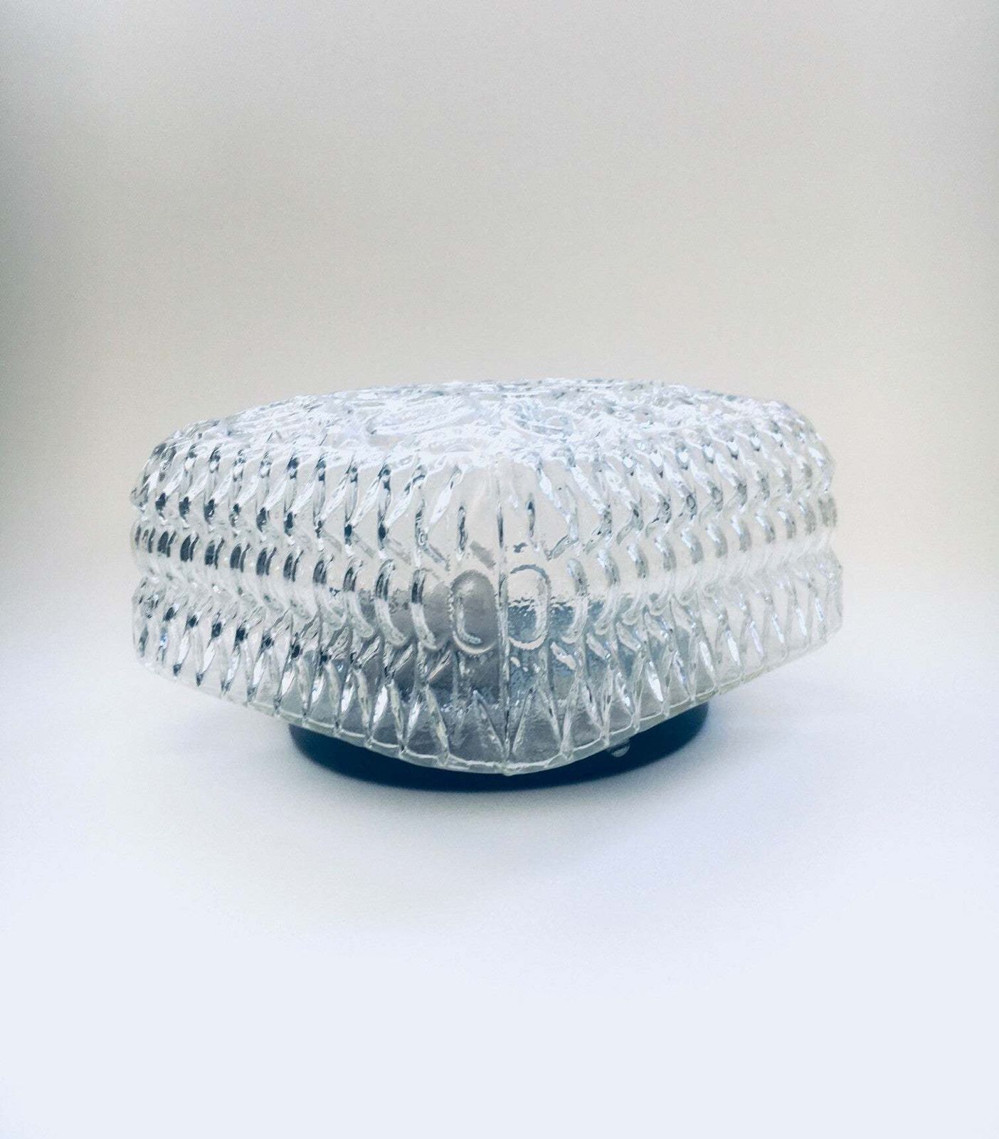 Bloem Glazen Wandlamp Van Massive, Jaren 1970 photo 80.6