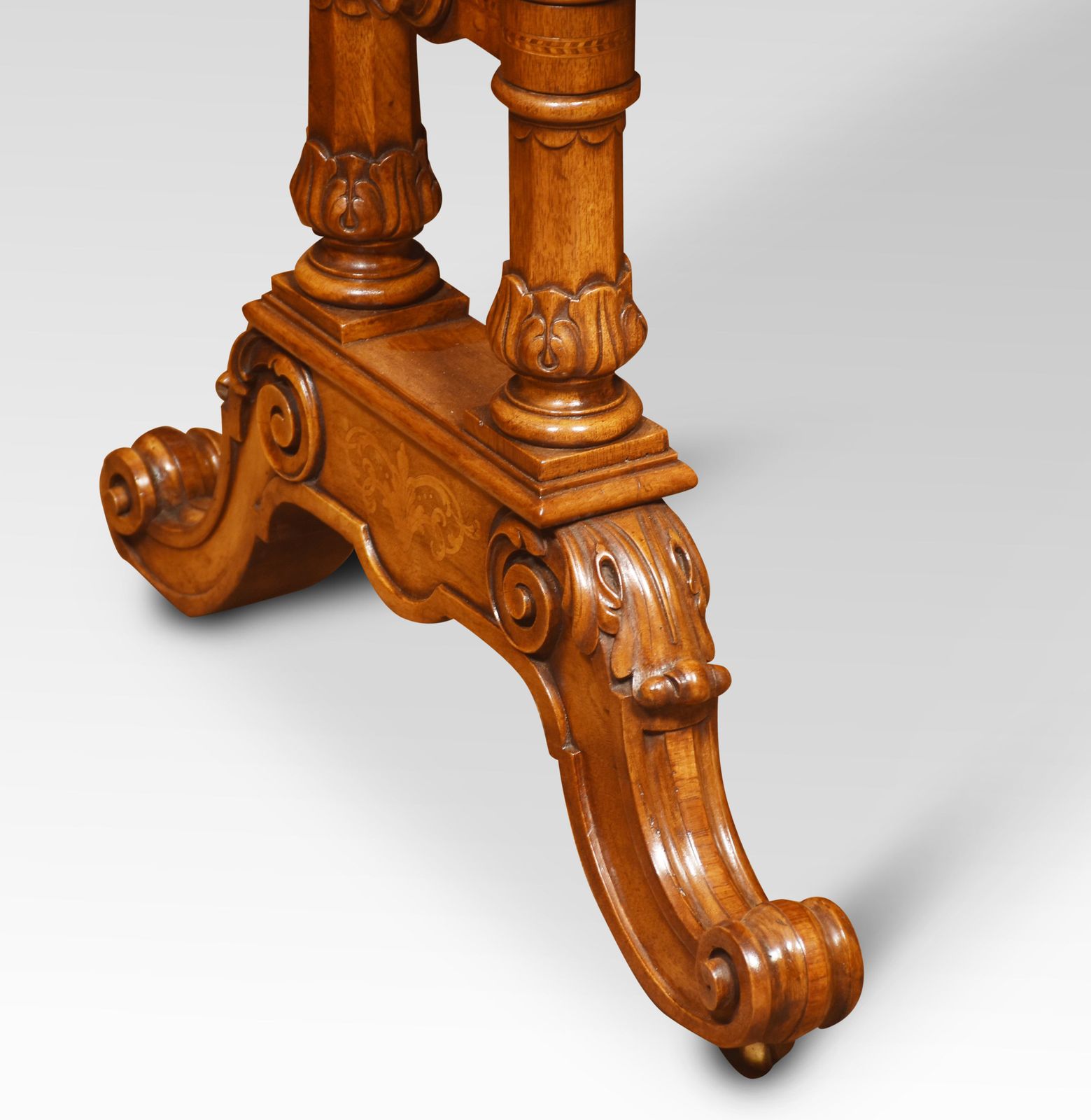 Walnut Writing Desk In The Manner Of Gillows photo buy