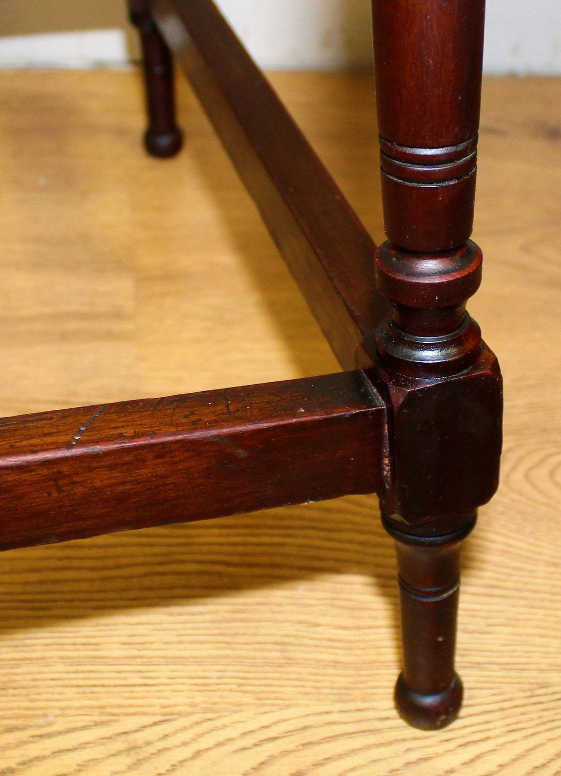 Antique Victorian Mahogany Side Table Occasional Hall Bedroom Industrial Antique Vintage Coffee Storage photo buy
