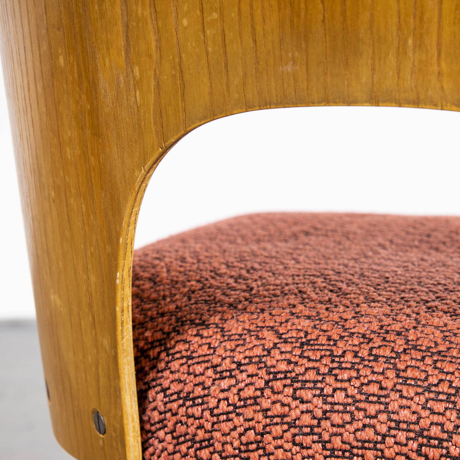 1950’s Pair Of Upholstered Side Chairs – Oswald Haerdtl Model 515 photo 774.0