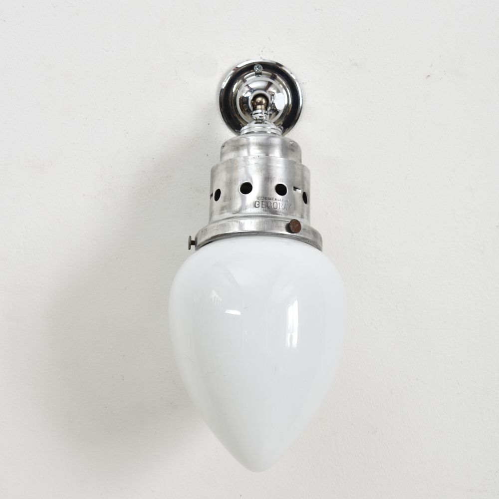 Antique Gecoray Opaline Wall Light photo furniture