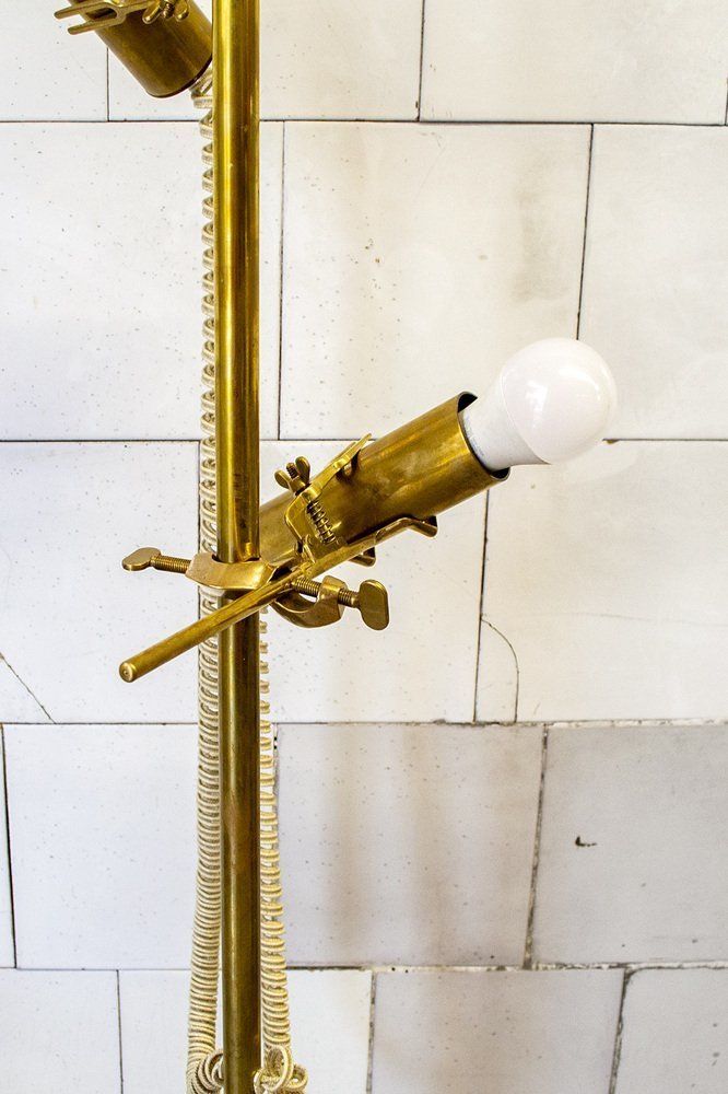 Capacio Messing Lamp Door Fulvio Ferrari Voor Solka B, 1972 photo vinterior