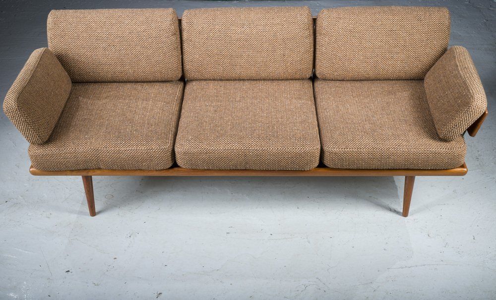 Danish Teak Fd417 Minerva Sofa By Peter Hvidt And Orla Molgaard Nielsen For France & Son, 1960s photo vintage