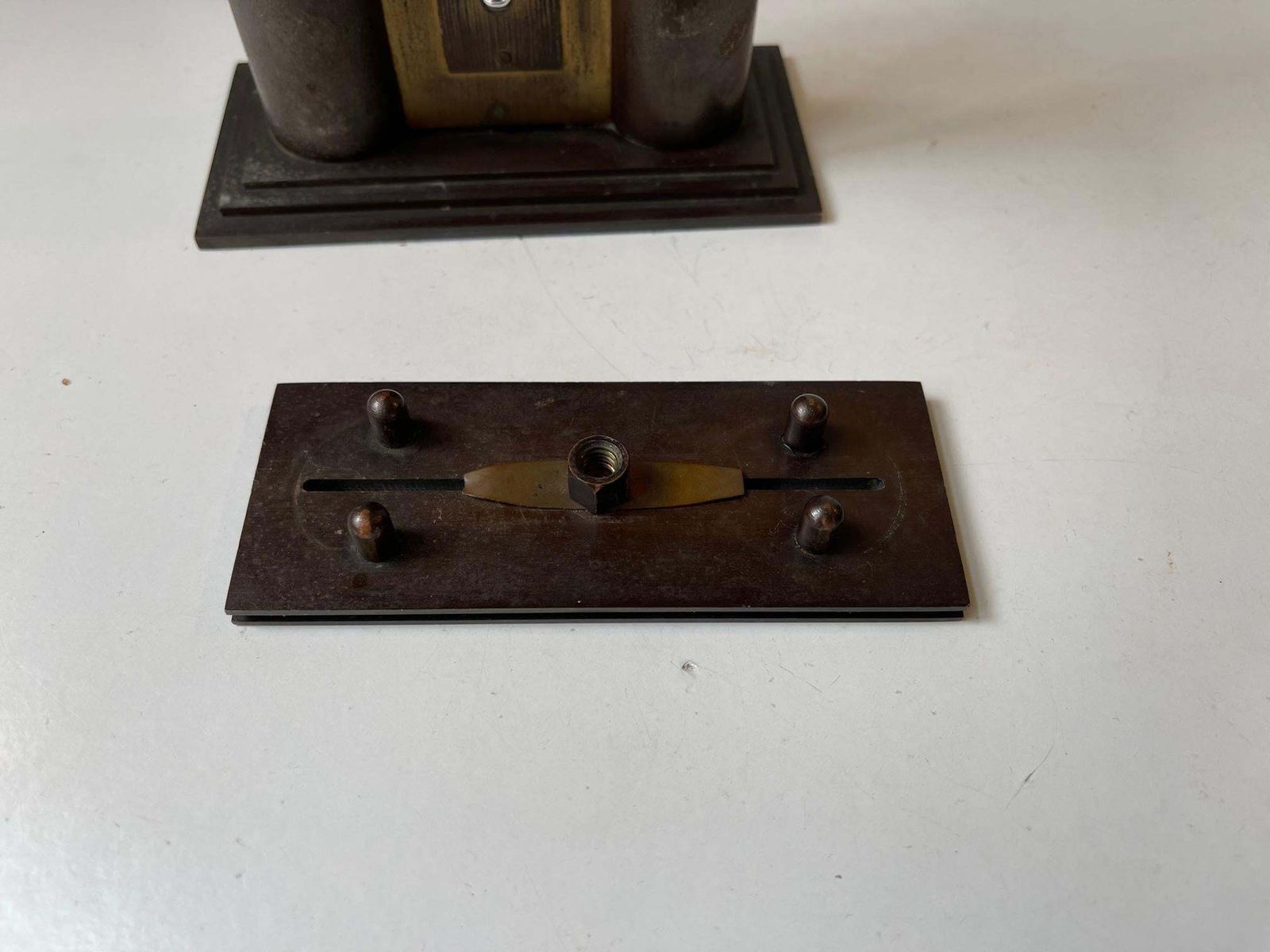 Art Deco Money Bank & Thermometer By Danish Architect Carl Einar Glahn 1884 1971 photo vintage