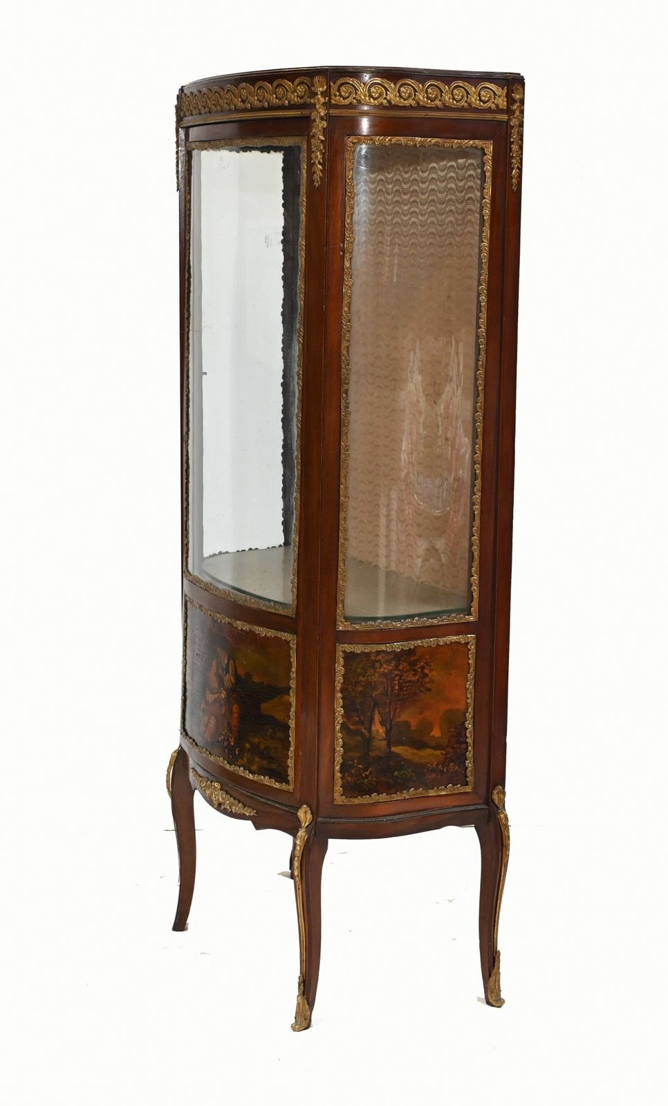 Vernis Martin Display Cabinet French Vitrine Painted photo vinterior