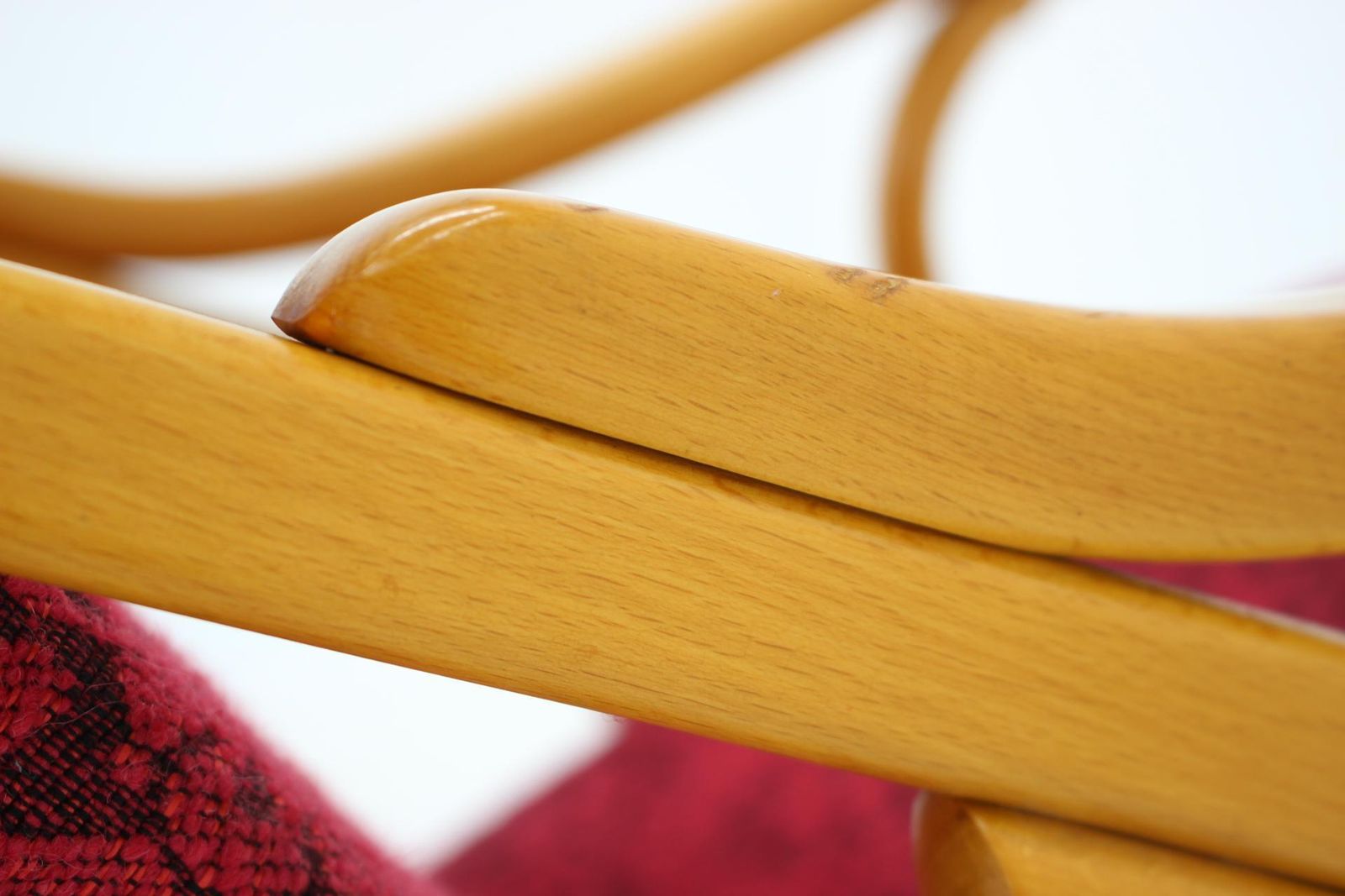 photo furniture 1970s Beech Rocking Chair By Ton, Czechoslovakia