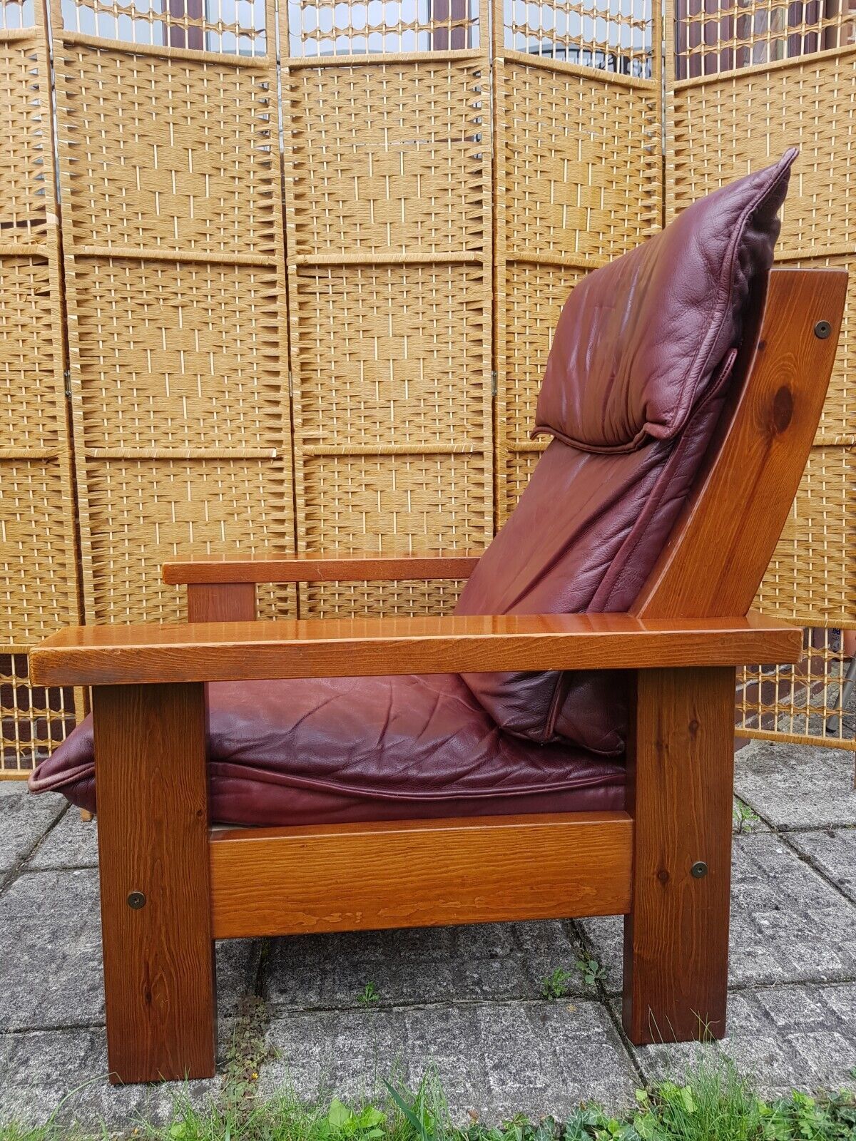 Very Rare Lounge Chair By Hämeen Kalustaja Finland 1970s Scandanavian Kukappuro photo for sale