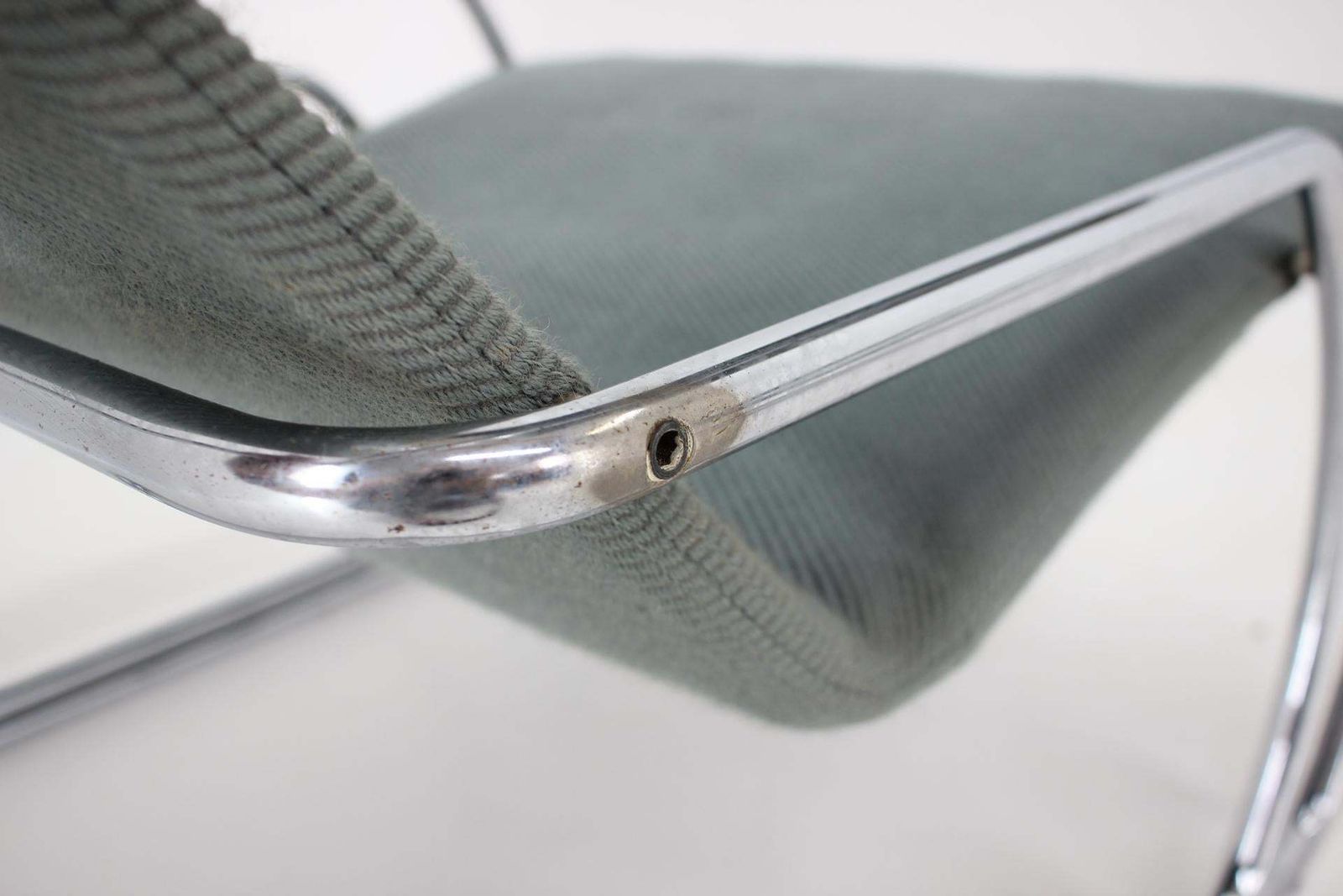 photo for sale 1970s Pair Of Rare Tubular Armchairs