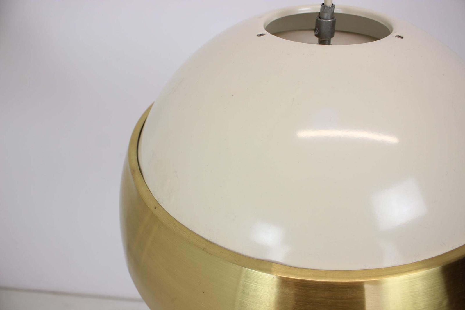 Set Van Twee Space Age Hanglampen Van Napako, Jaren 1970 photo vintage