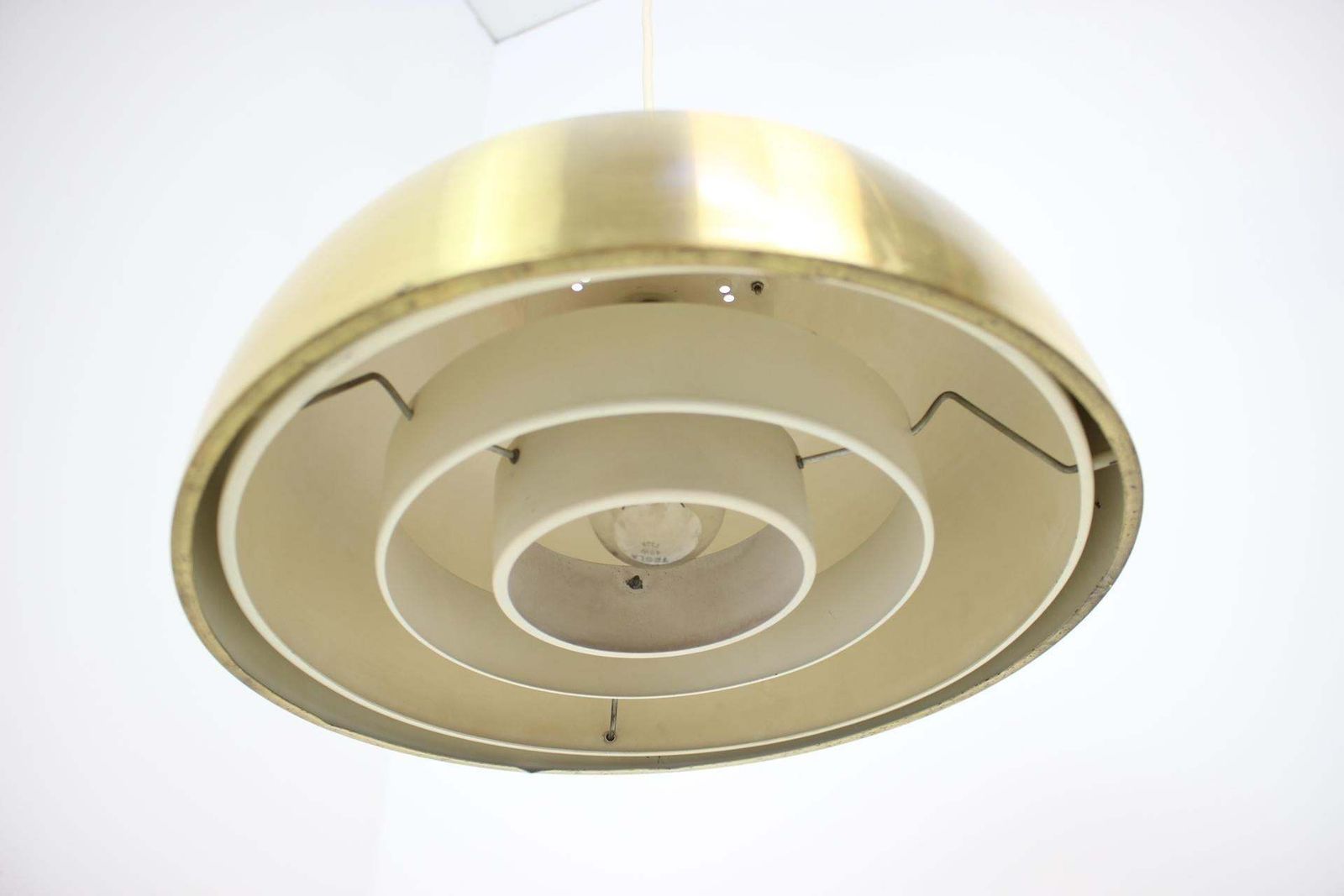Verlichting Set Van Twee Space Age Hanglampen Van Napako, Jaren 1970 photo